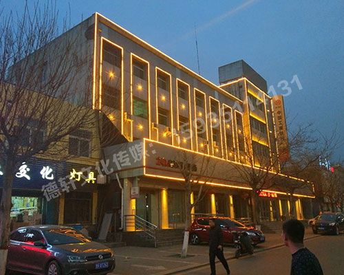 太谷縣中國工商銀行亮化工程